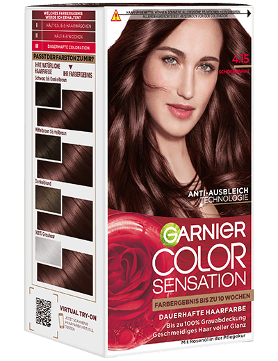 Color Sensation dauerhafte Haarfarbe 4.15 Schokobraun Produktbild